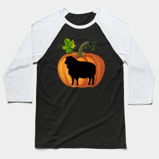 Sheep in pumpkin Baseball T-Shirt